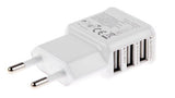Полнач со 3 USB влеза за мобилен, таблет, MP3 player, и сл. бесплатна достава