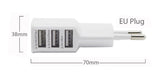 Полнач со 3 USB влеза за мобилен, таблет, MP3 player, и сл. бесплатна достава