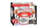 "Spill Stopper" силиконски универзален поклопец против вриење, бесплатна достава